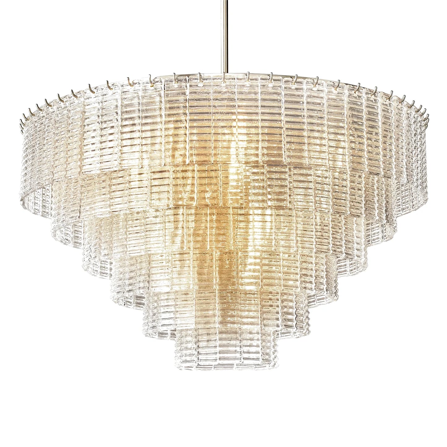 Mirene Glass Round Chandelier