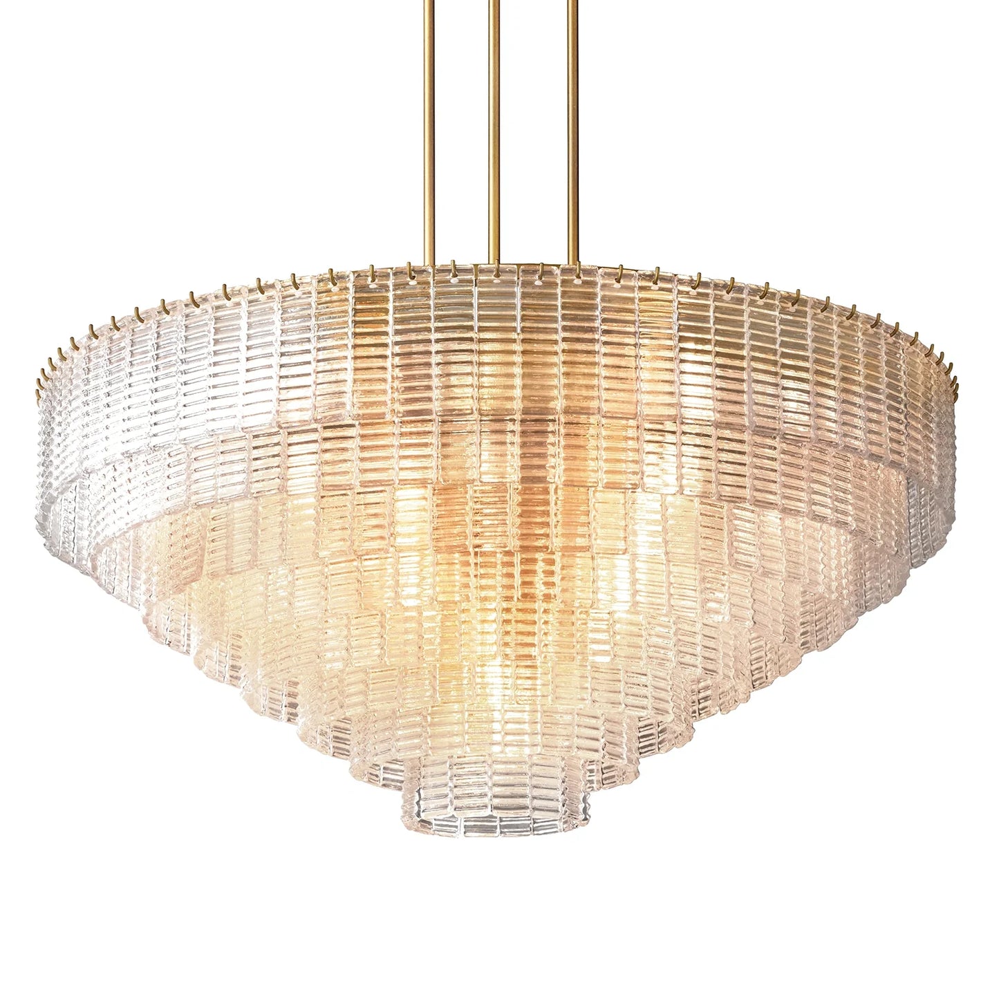Mirene Glass Round Chandelier