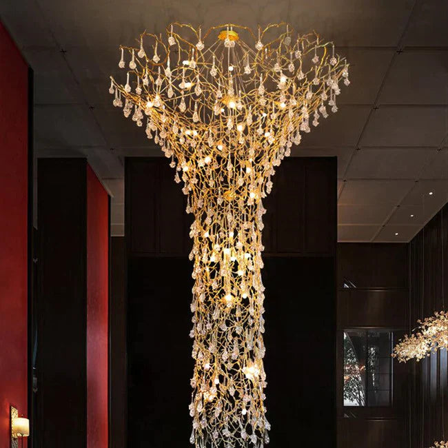 Modern Large Tree Branch Chandelier