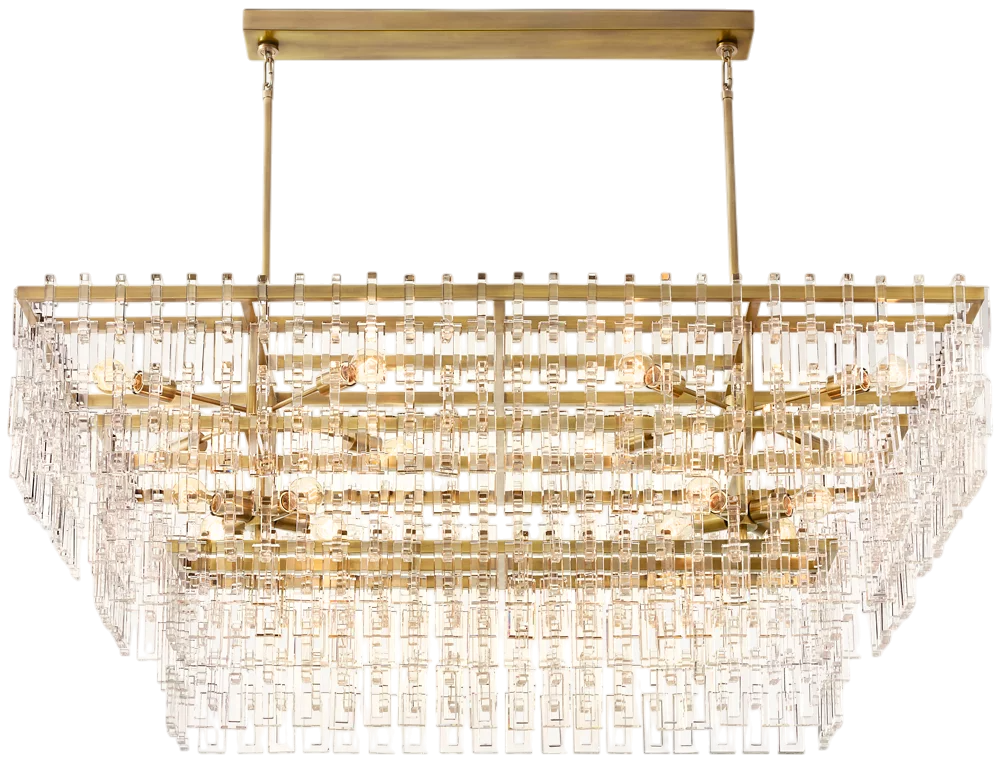 Mirignan Tiered Rectangular Chandelier