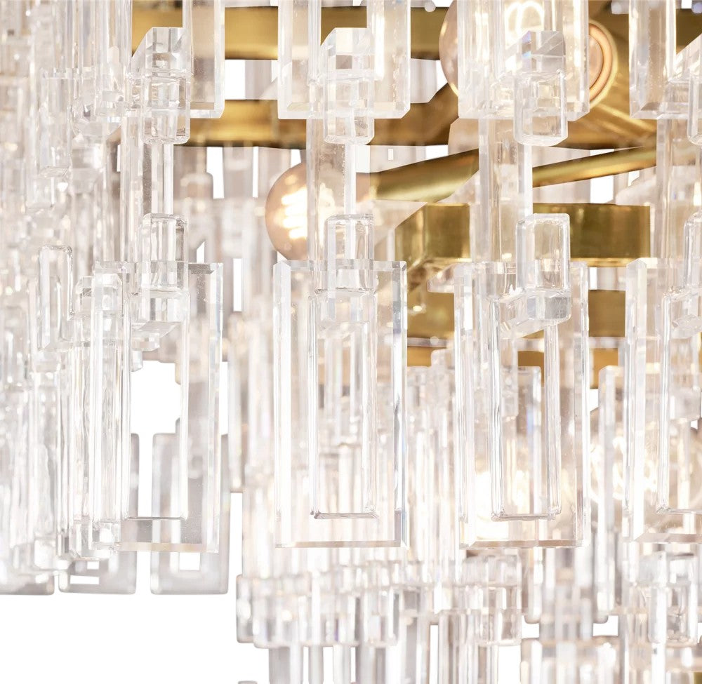 Mirignan Tiered Rectangular Chandelier