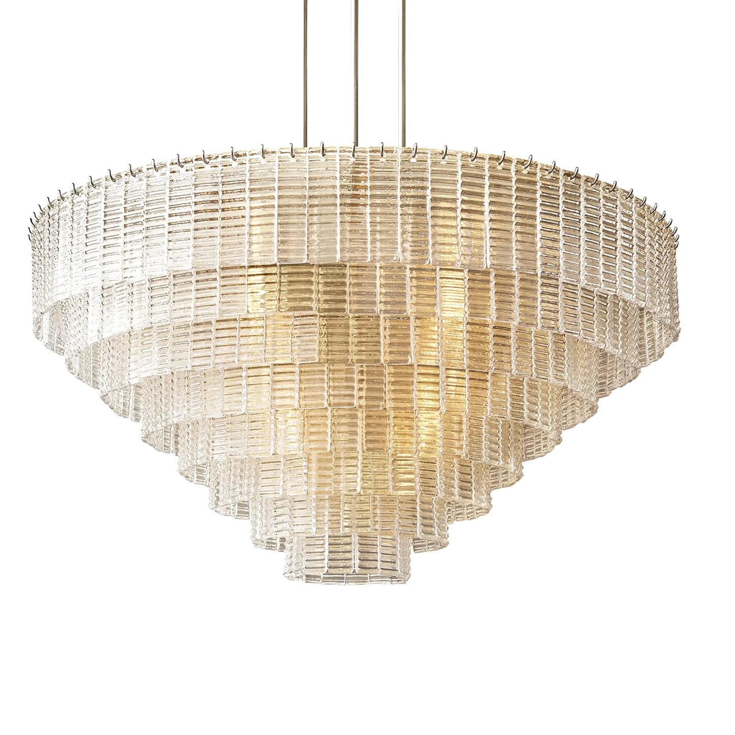 Mirene Glass Round Chandelier