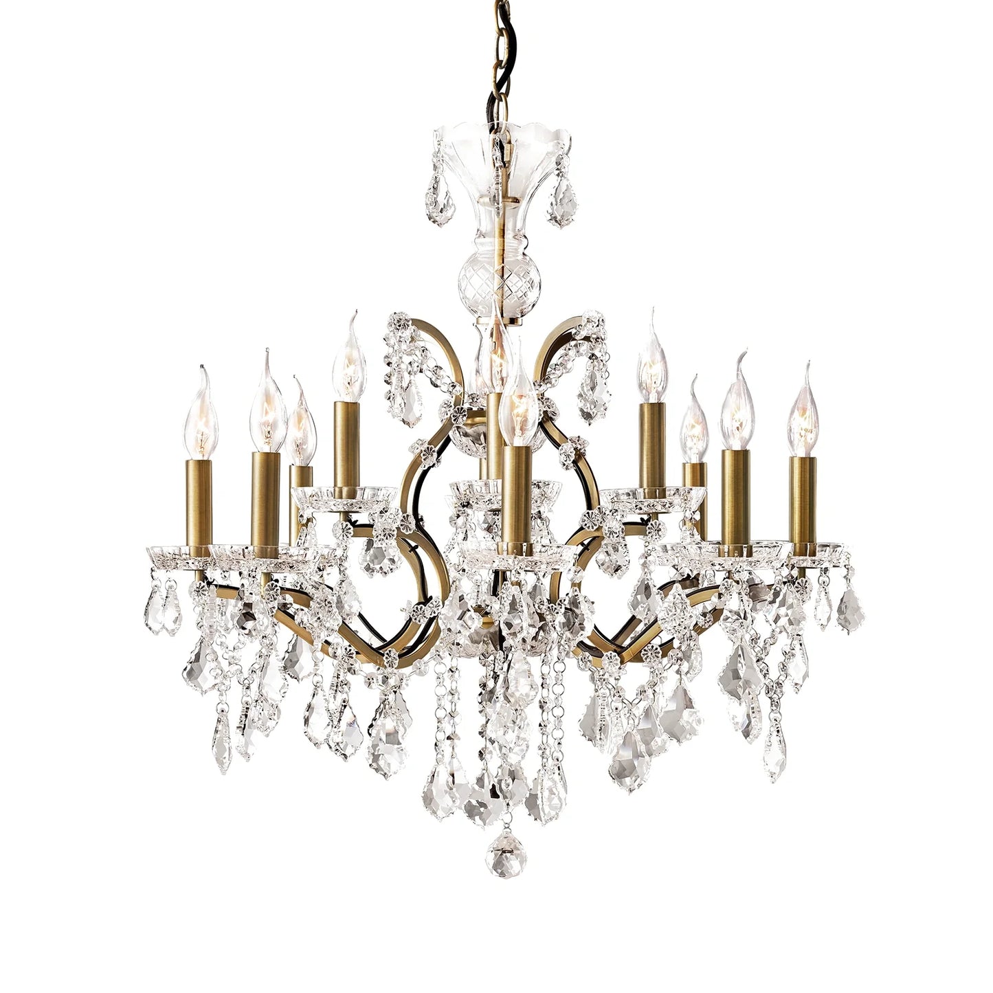 Classic Rococo Crystal Chandelier