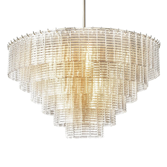 Mirene Glass Round Chandelier
