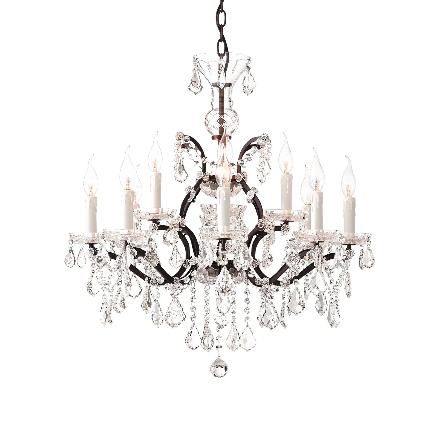 Classic Rococo Crystal Chandelier