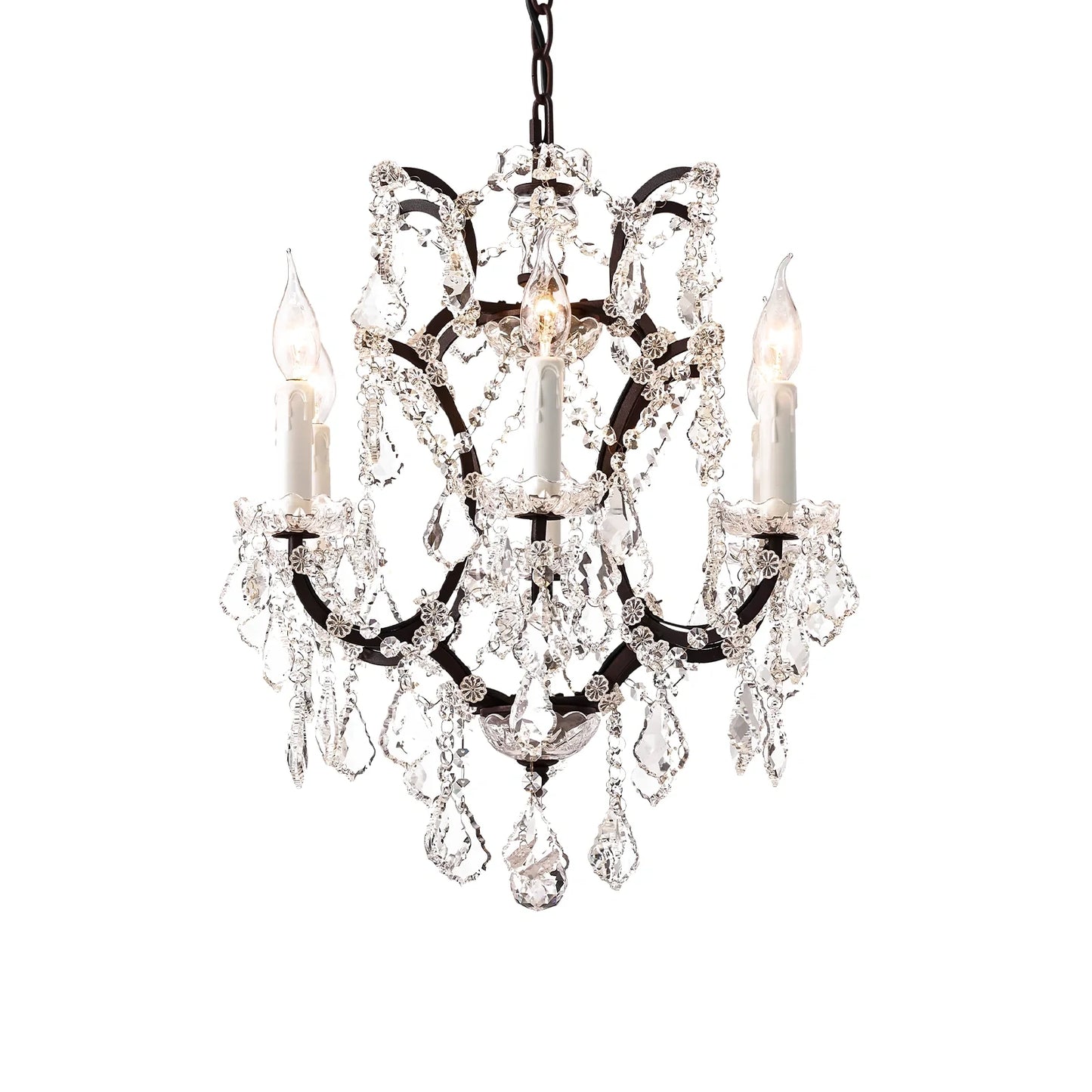 Classic Rococo Crystal Chandelier