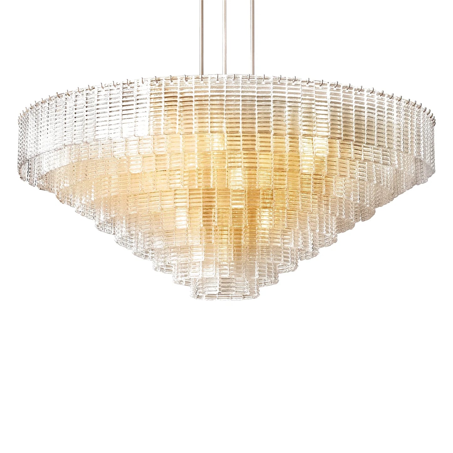 Mirene Glass Round Chandelier