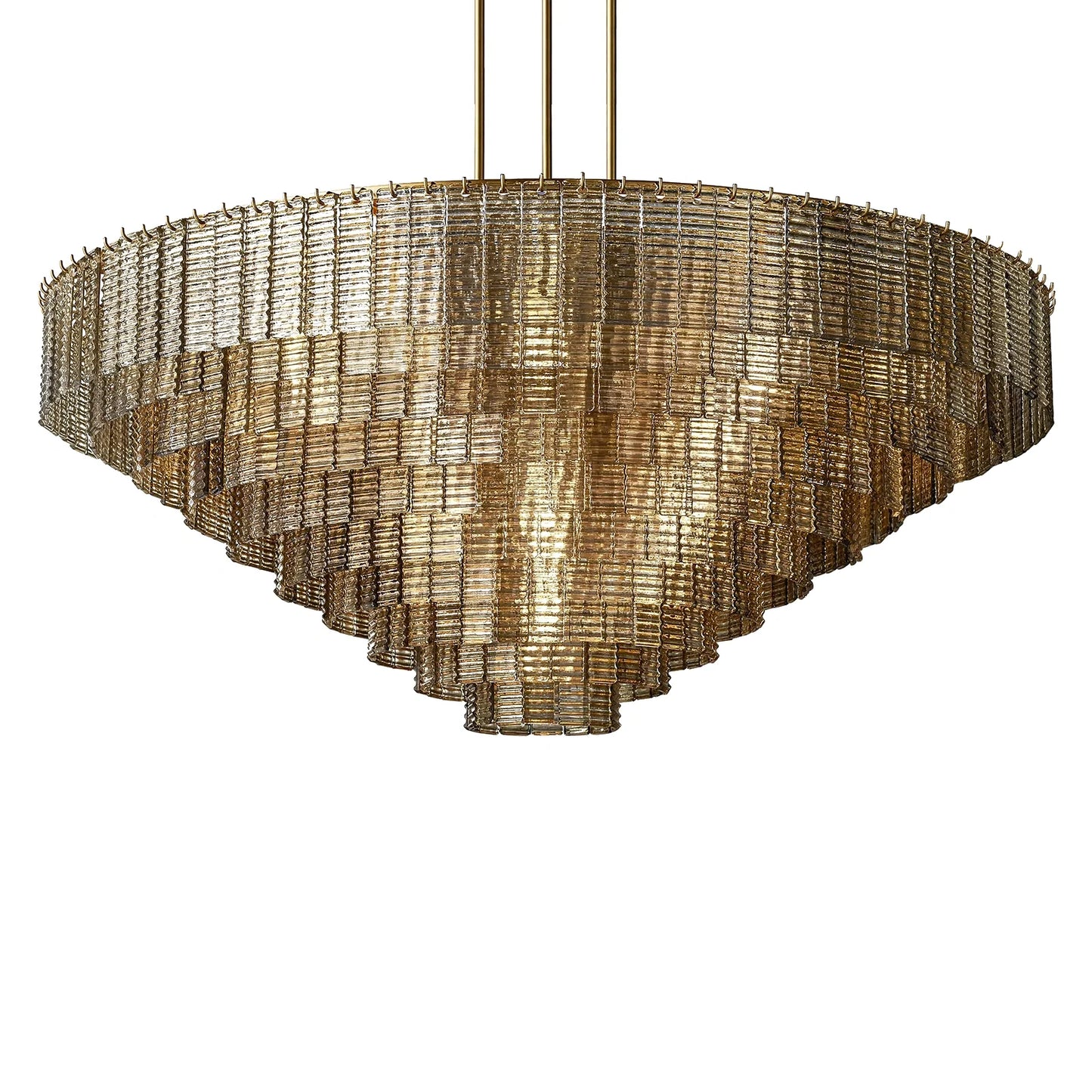 Mirene Glass Round Chandelier