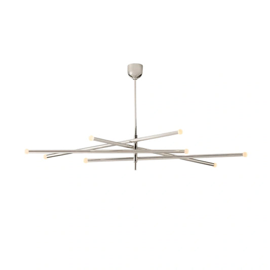 Rousseaw 8-Light Mobile Orb Chandelier