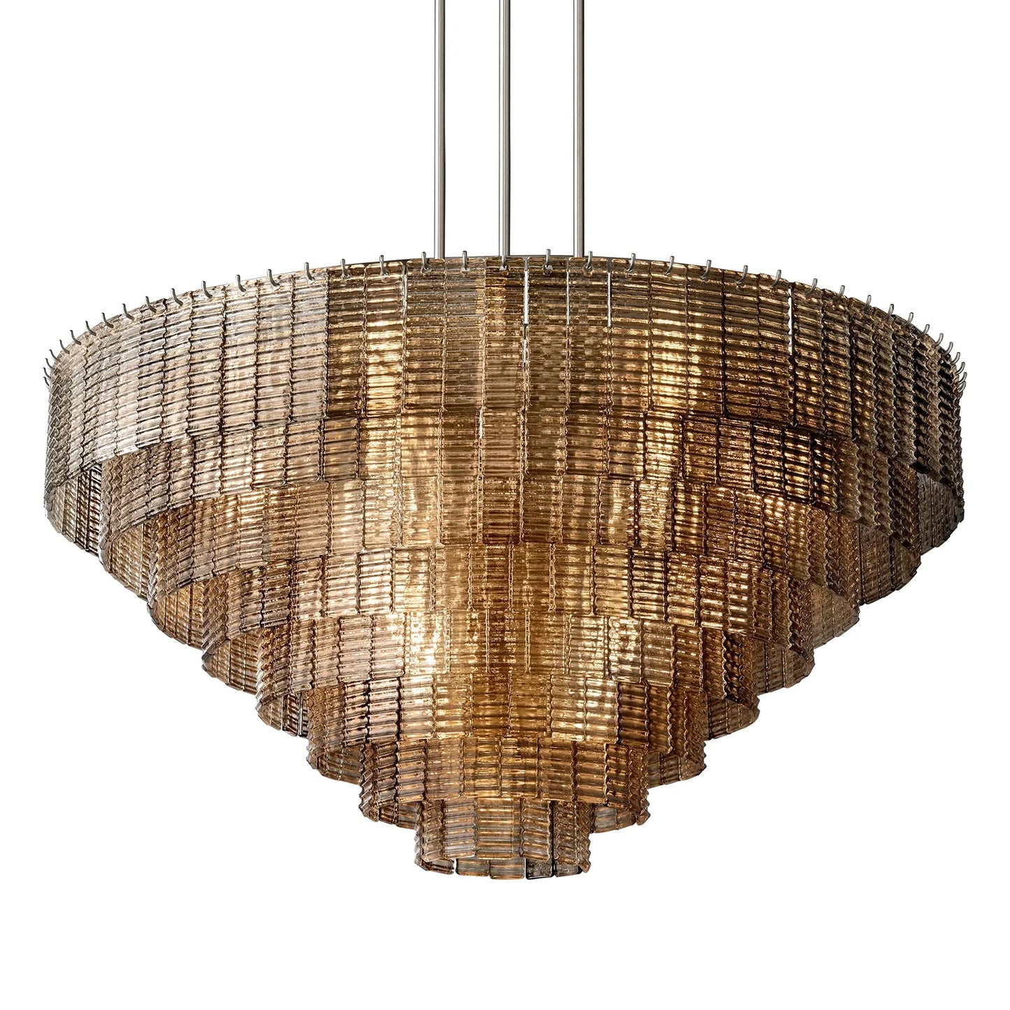 Mirene Glass Round Chandelier