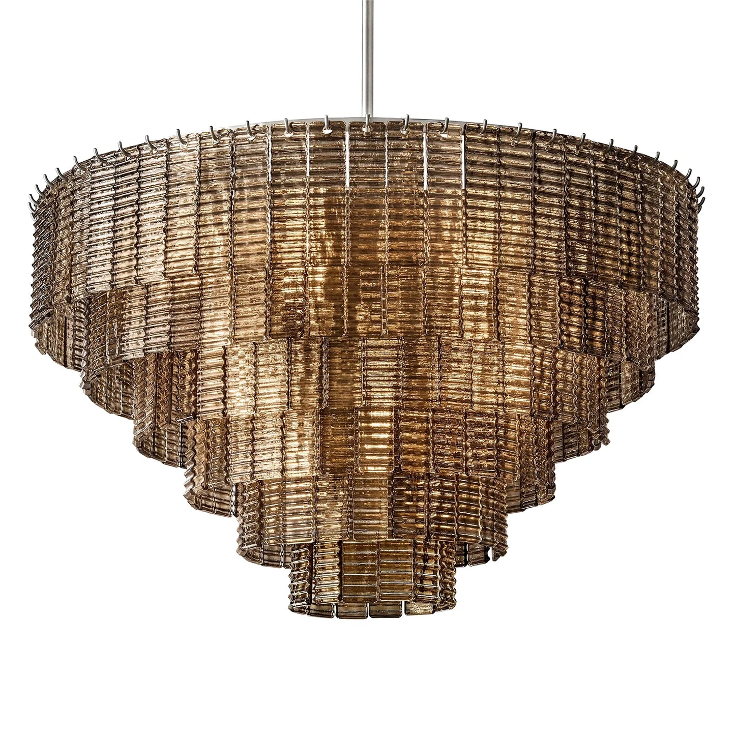 Mirene Glass Round Chandelier
