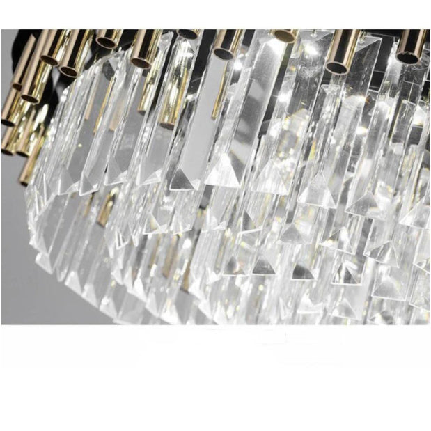 Anastasia Modern Crystal Flushmount Ceiling Light