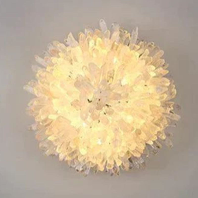 Primary Crystal  Wall Sconce