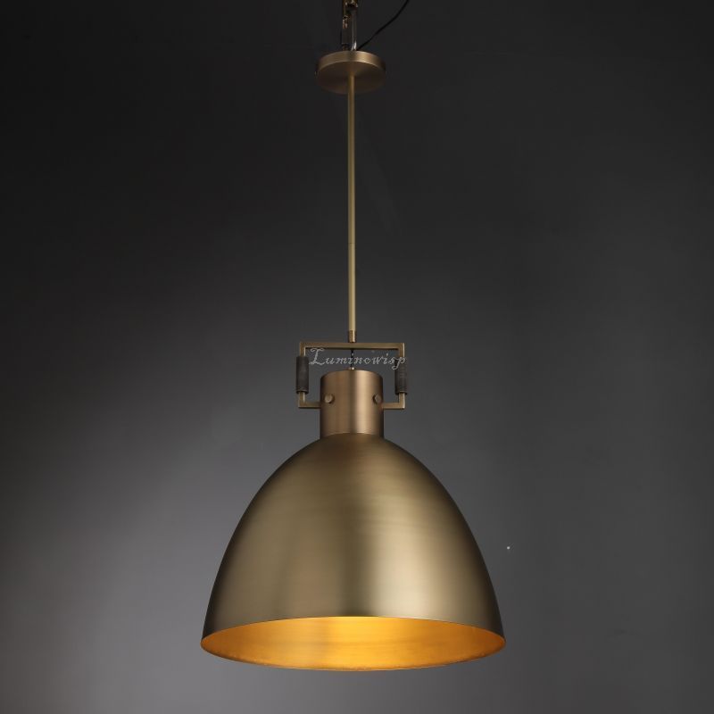 MechFriction  Metal Arch Pendant Light