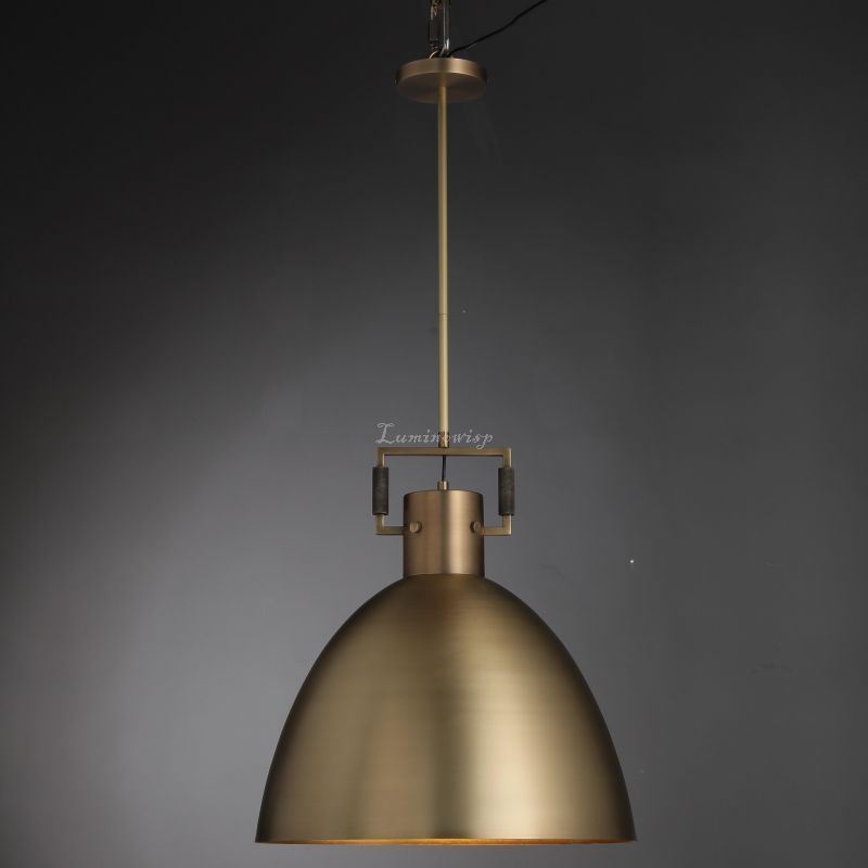 MechFriction  Metal Arch Pendant Light