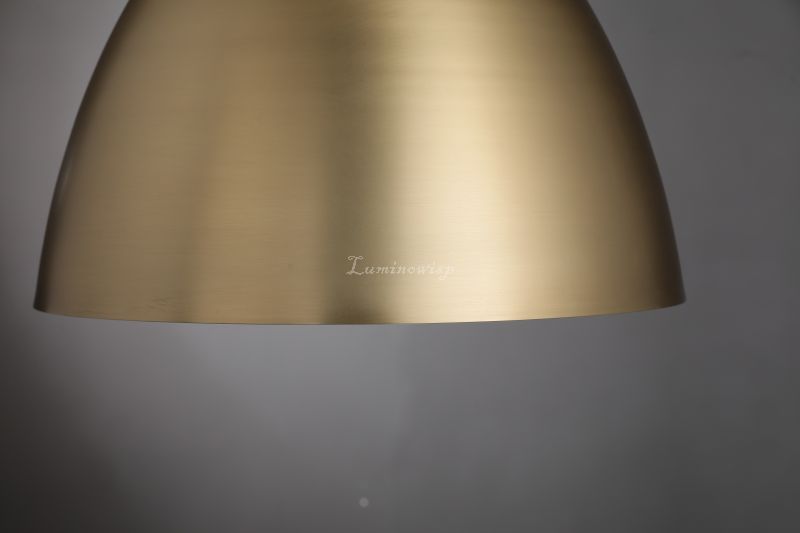 MechFriction  Metal Arch Pendant Light