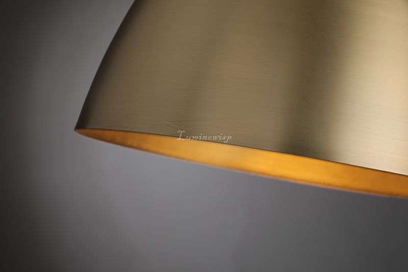 MechFriction  Metal Arch Pendant Light