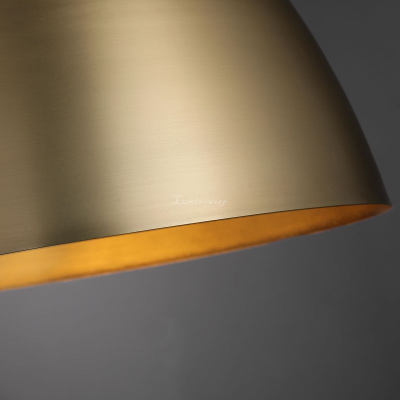 MechFriction  Metal Arch Pendant Light