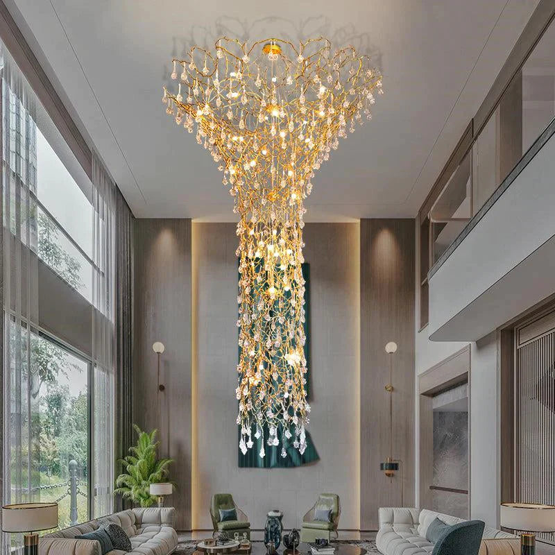 Modern Large Tree Branch Chandelier