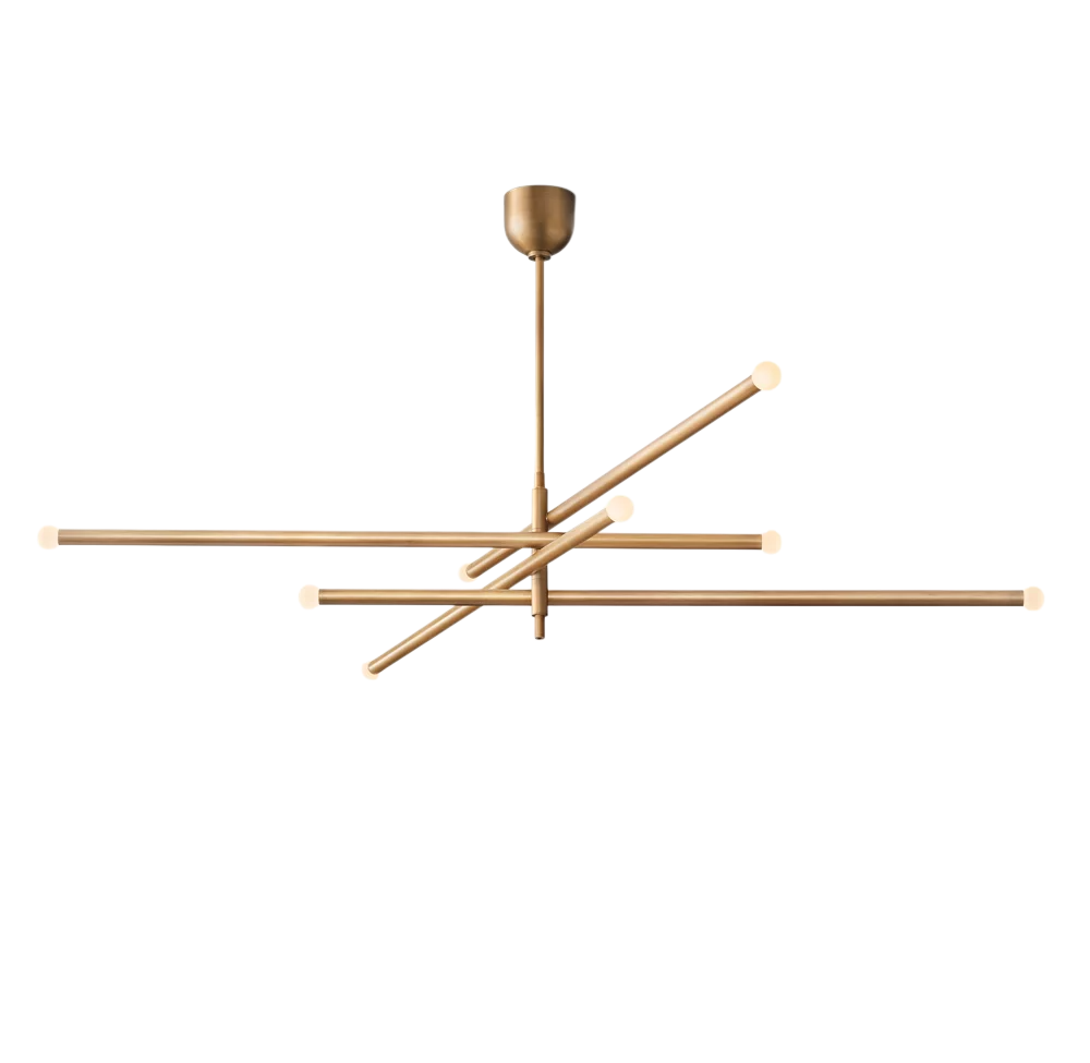 Rousseaw 8-Light Mobile Orb Chandelier